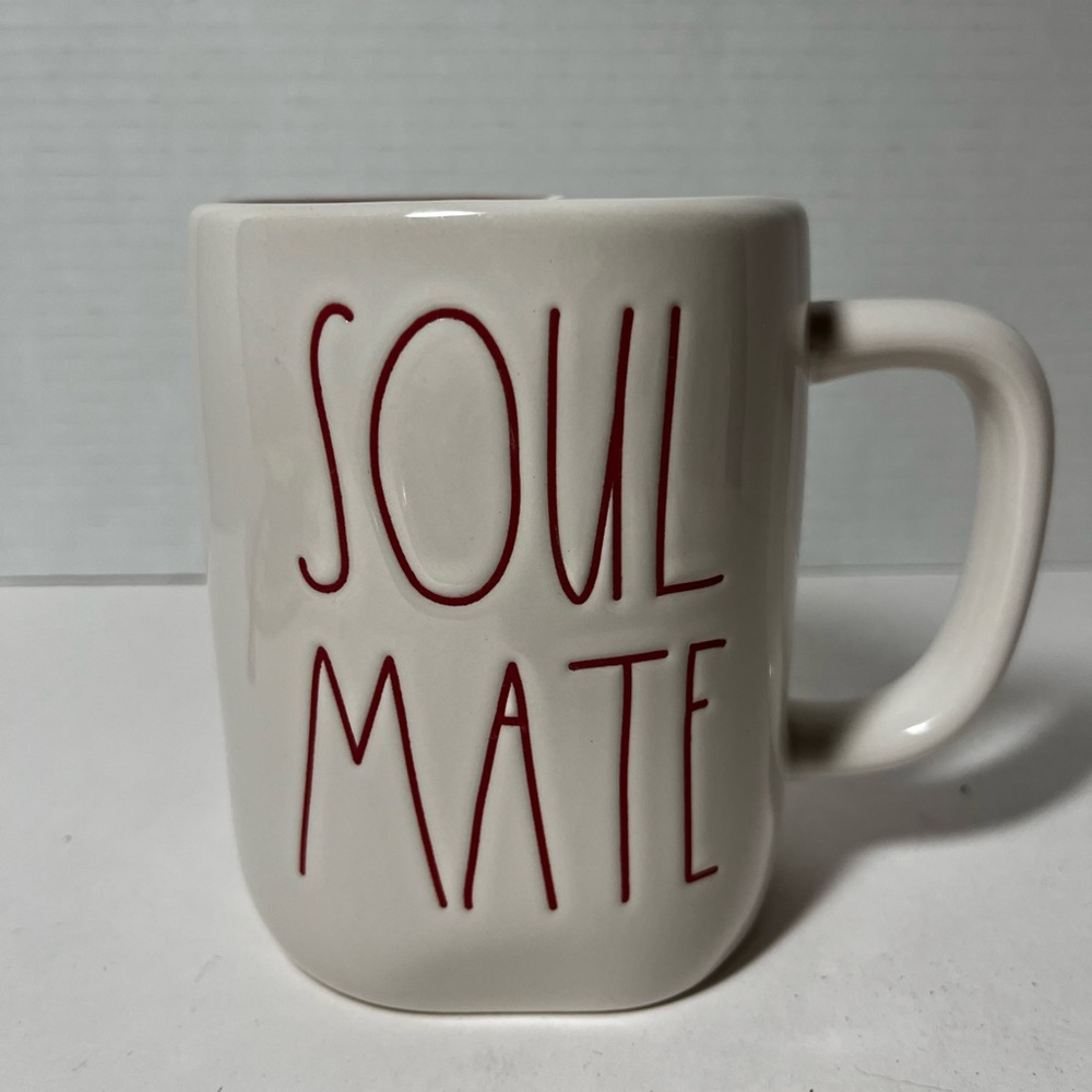 Rae Dunn"SOUL MATE" Ceramic Mug - very rare